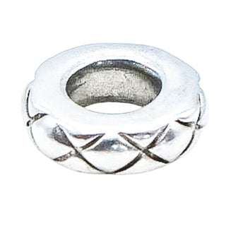 Pandora Criss Cross Sterling Silver Spacer Charm Retired