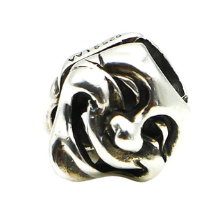 Trollbeads Theatre Masks Bead Happy Face Sad Face Sterling Silver Charm