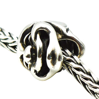 Trollbeads Theatre Masks Bead Happy Face Sad Face Sterling Silver Charm