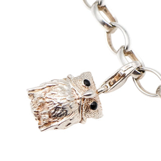 Thomas Sabo Owl Sterling Silver Charm Pendant