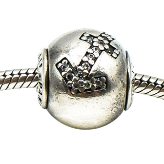 Pandora Essence Sagittarius Zodiac Sterling Silver Charm With Clear Zirconia