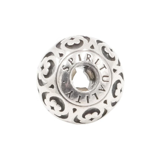 Pandora Essence Spirituality Charm Sterling Silver Openwork Bead Retired