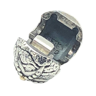 Pandora Starfish Clip Sterling Silver with 14K Gold Nautical Charm