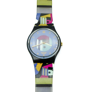 Swatch Gent GOLD INLAY Watch GB141