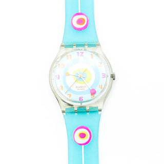 Swatch Gent Minty Mouthful Watch GE157