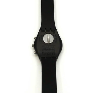 Swatch BLACKINO Irony Midi Chrono Watch (YMB4000)