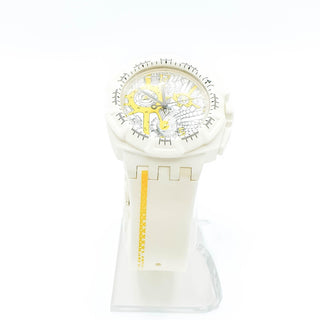 Swatch The Originals SUIW410 Street Map Yellow Watch