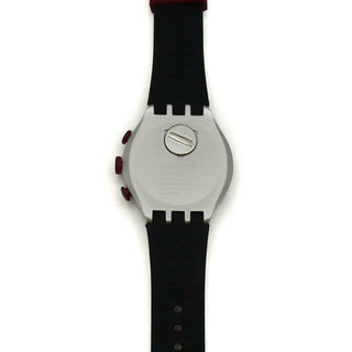 Swatch RED WHEEL Irony XLITE Chrono Watch (YYS4004)