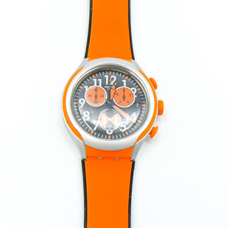 Swatch FEEL STRONG Irony XLITE Chrono Watch (YYS4003)