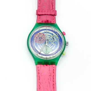 Swatch Chrono Pink Springs Watch SCL103