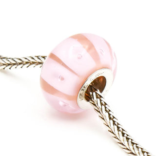 RHONA SUTTON PInk Glass Bubbles Bead Sterling Silver Charm