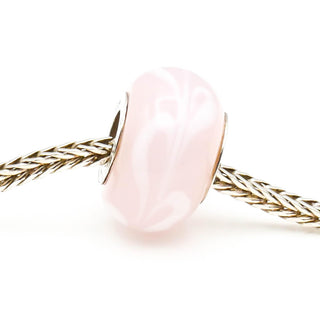 RHONA SUTTON Pink Glass Bead Sterling Silver Charm