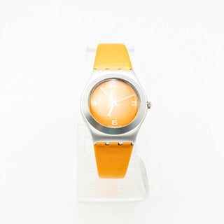 Swatch Irony Medium Falling Star Orange Watch YLS1013