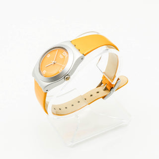 Swatch Irony Medium Falling Star Orange Watch YLS1013