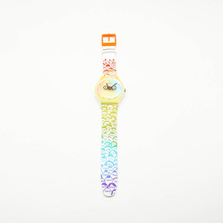 Swatch New Gent Special Whats Yo Face Watch SUOZ303 New in Box