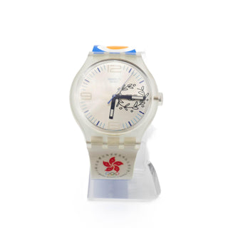 Swatch Gent XL Olympia Special NOC Hong Kong Watch SUDK106Z