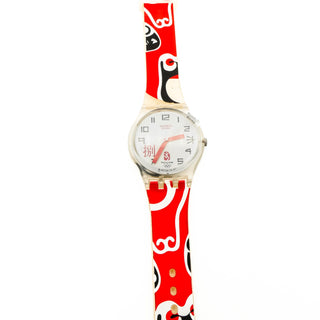 Swatch Gent Olympics Facial Painting Watch GE214 New in Box