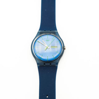 Swatch New Gent Blue Rebel Watch SUON700