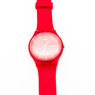 Swatch New Gent Red Rebel Watch SUOR701