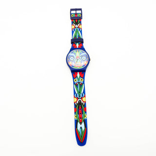 Swatch New Gent Special Kukulakuku by Mika Watch SUOZ171