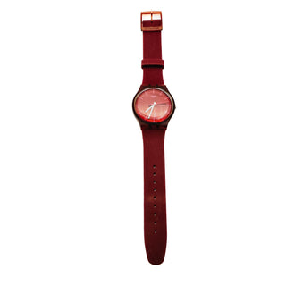 Swatch New Gent Burgundy Rebel Watch SUOR702