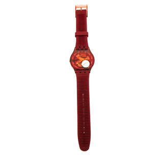 Swatch New Gent Burgundy Rebel Watch SUOR702