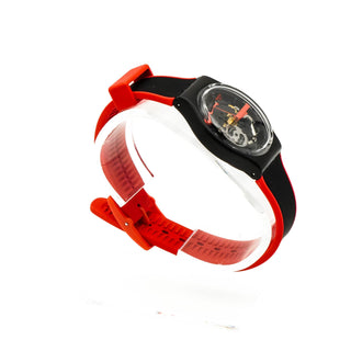 Swatch Gent Red Frame Watch GB290