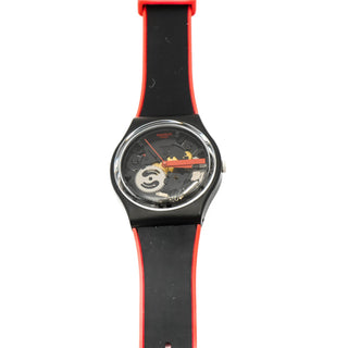 Swatch Gent Red Frame Watch GB290