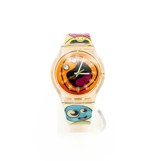 Swatch Jelly In Jelly Pop Wave Watch SUJK108