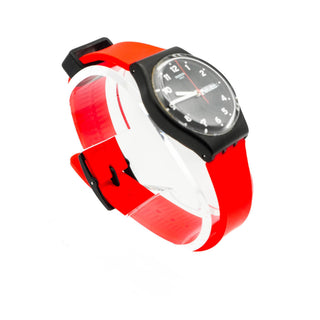 Swatch Gent Red Grin Watch GB754