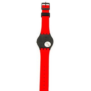 Swatch Gent Red Grin Watch GB754