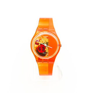 Swatch Gent Bloody Orange Watch GO116