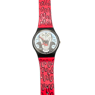 Swatch Gent Bat Chauve-Souris Dracula Watch GB190