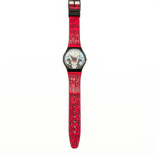 Swatch Gent Bat Chauve-Souris Dracula Watch GB190