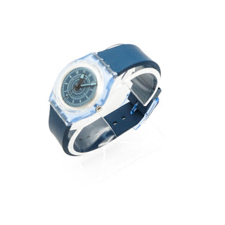 Swatch Gent Access Blue Jacket Watch SKN104