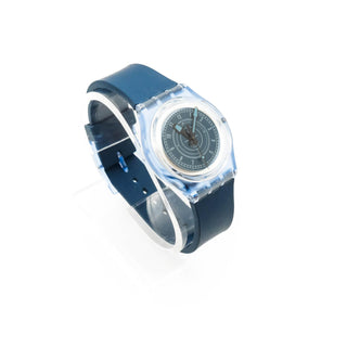 Swatch Gent Access Blue Jacket Watch SKN104