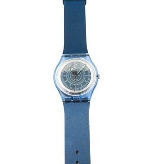 Swatch Gent Access Blue Jacket Watch SKN104