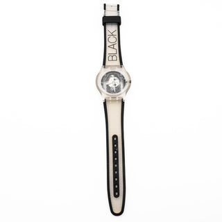 Swatch Jelly In Jelly Black Vibration Watch SUJK105