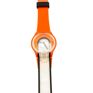 Swatch Jelly In Jelly Orangeade Drive Watch SUJK134