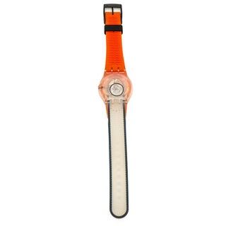 Swatch Jelly In Jelly Orangeade Drive Watch SUJK134