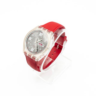 Swatch Jelly In Jelly Ruby Touch Watch SUJK701