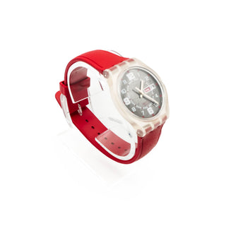 Swatch Jelly In Jelly Ruby Touch Watch SUJK701