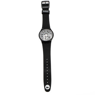 Swatch Jelly In Jelly Black Injection Watch SUMM100