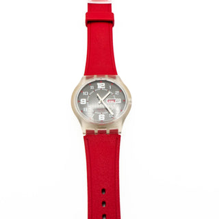 Swatch Jelly In Jelly Ruby Touch Watch SUJK701