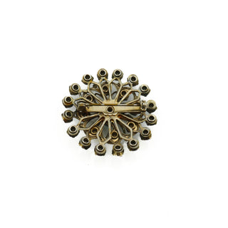 Vintage 1950's AB Rhinestone Brooch