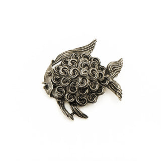 Vintage Fish Brooch Pin