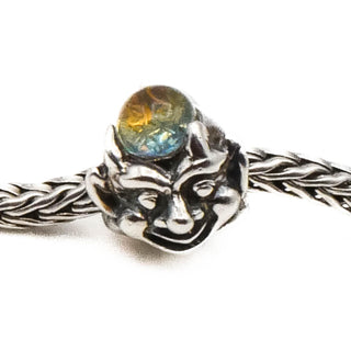 TROLLBEADS Rare Troll With Big Feet Sterling Silver Bead