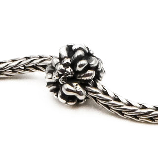 TROLLBEADS Edelweiss Sterling Silver Bead