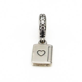 PANDORA Birthday Wishes Sterling Silver Birthday Card Dangle Charm