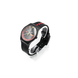 Swatch Jelly In Jelly Black On Fire Watch SUJB704